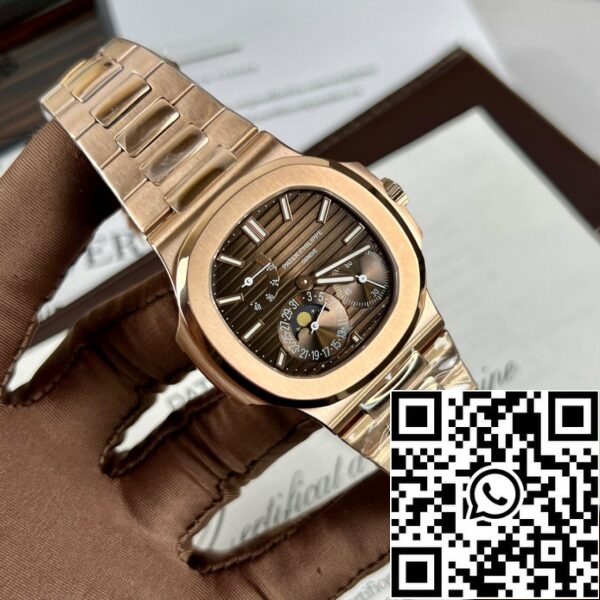 z4591071174932 8f8815ad017bed090480e13c70e1af0e Patek Philippe Nautilus 5712/1R-001 с покритие от 18-каратово розово злато