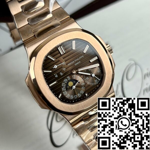 z4591071188239 acba018a17908b0901b78c0745e8f5fa Patek Philippe Nautilus 5712/1R-001 18k roségoud gecoat