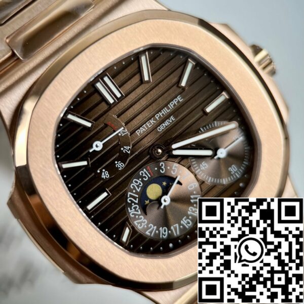 z4591071191110 9d3501c3adf6109c448d3ba863faa10e Patek Philippe Nautilus 5712/1R-001 18k rosaguld belagt