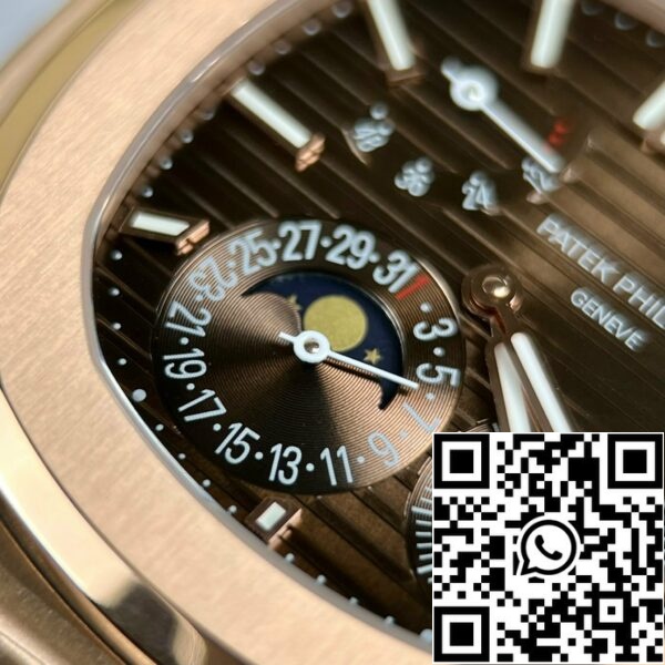 z4591071203203 9a33dc3e758cd05bfdac61c98473d462 Patek Philippe Nautilus 5712/1R-001 18k rose gold coated