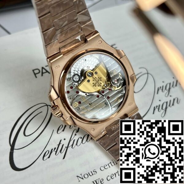 z4591071219514 5d7f894e153e9b7bc21bef5ed5491417 Patek Philippe Nautilus 5712/1R-001 18k roségoud gecoat