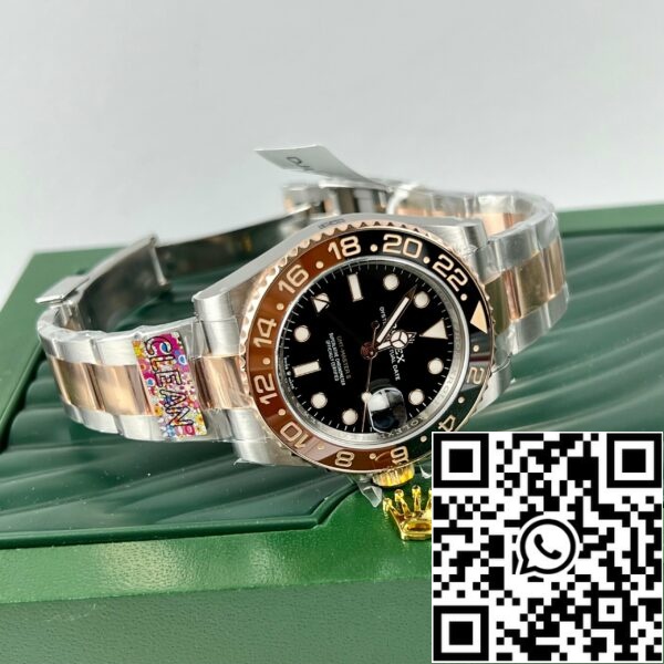 z4591906738036 8f76724f54fd0479f0bd6a0ca4b40eee 919ccba1 65d3 4d18 9e0c f37cd7ca1988 Rolex GMT-Master II Root Beer Orologio da uomo 126711CHNR-0002 Oro rosa Cinturino