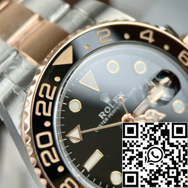 z4591906771064 0f4a248dd3858ac2312366b609d47333 262817a6 dd1a 41df a7b1 4db801648b9c Rolex GMT-Master II Root Beer Miesten kello 126711CHNR-0002 Rose kultaa käärittyjä