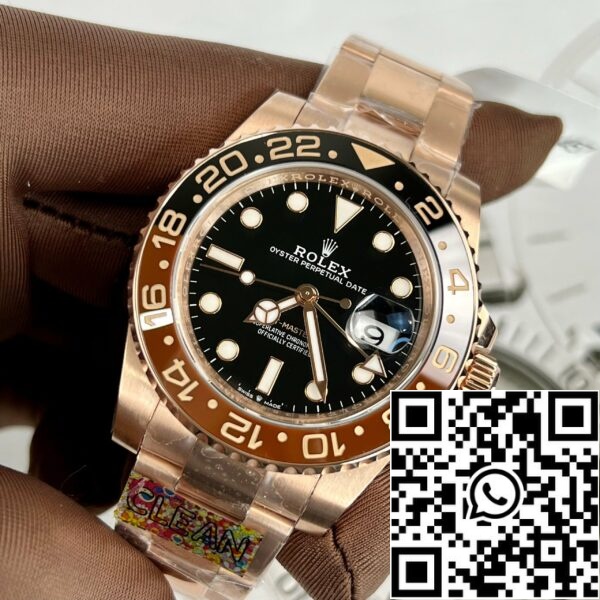 z4591912031904 d4d893f9b67e5ada516ffc1afedc089f 1bca05a4 07cd 4a20 bf65 8b224aa2b116 Rolex GMT-Master II Everose Gold Root Beer Brown 126715CHNR 40mm Rose Gold zavit iz čiste tovarne