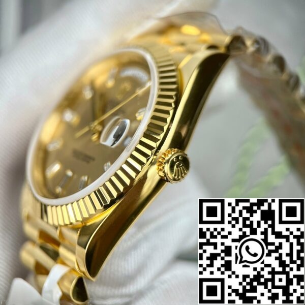 z4619691249158 9b93f71c0599190b69f1e3f4e9f0f0a6 3e7bc61d 881f 4ea0 b6c2 1bdb62ed077e Rolex Day-Date 40 228348rbr-0002 Guldfylld 18k med 167 grams vikt