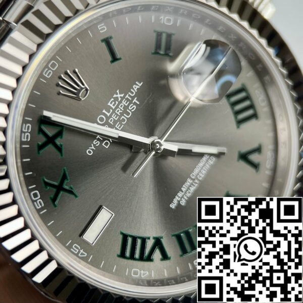 z4620143768540 48eaf99db147209493183f6b3d9a3d33 Rolex Datejust M126334-0045 41MM Wimbledon dial from Clean Factory