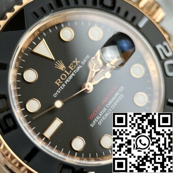 z4620350608804 ecd3a40444e1dedd1cb7189994842721 d18a8ffa 0b23 4345 bd87 24f6e98884f1 Rolex Yacht-Master 40 Rose Gold Men's Watch 126655-0002 18k rose gold coated