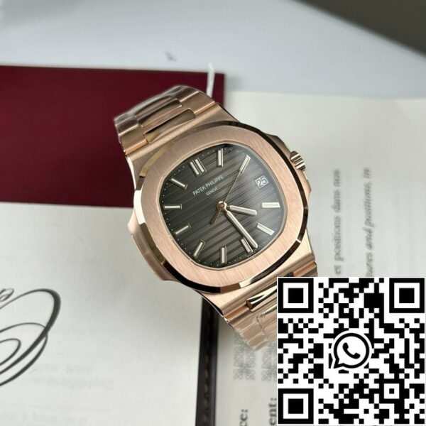 z4620628980008 7e999622e5d06cfc6f2bbcdd601ad419 Patek Philippe Nautilus 5711/1R-001 -Envuelto 18k Oro Rosa de fábrica 3K