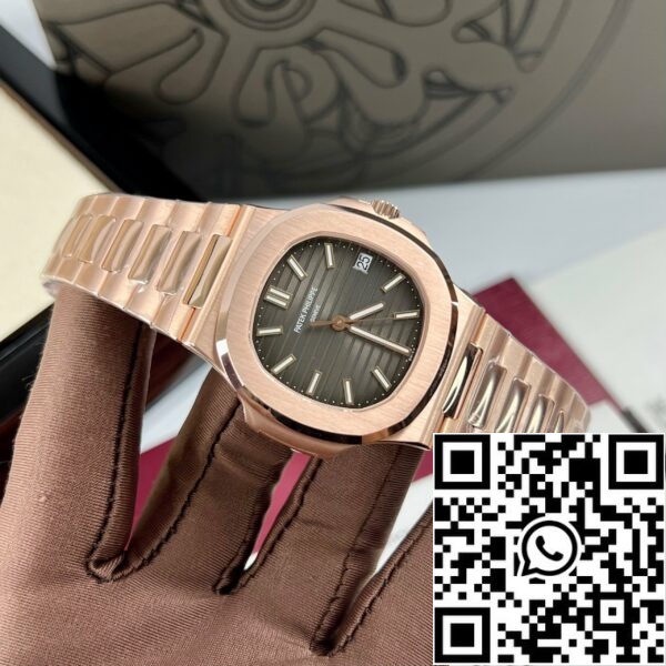 z4620629009121 5a3dadfe64f56d18eb6f82e42042240d Patek Philippe Nautilus 5711/1R-001 -Gewickelt 18k Rose Gold von 3K Fabrik