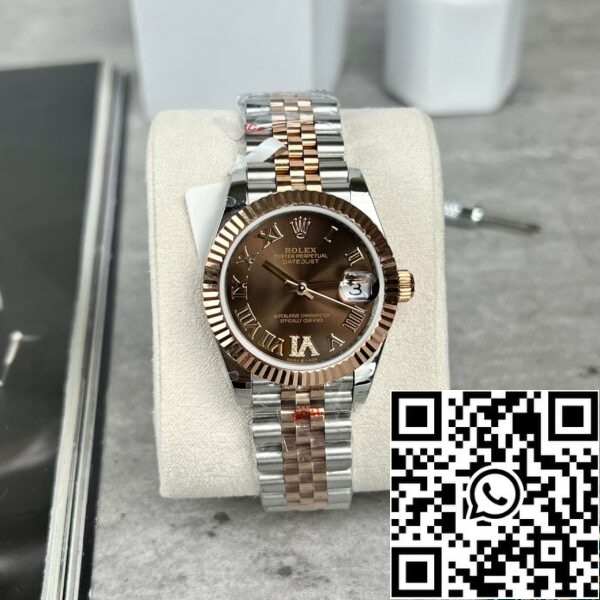 z4631827475940 2d78703c690fb067a6871993fda95a5e 0c289554 dfb5 4f29 9891 7ec6879b8eae Rolex Datejust 31 M278271-0004 Oystersteel beschichtet 18k Roségold