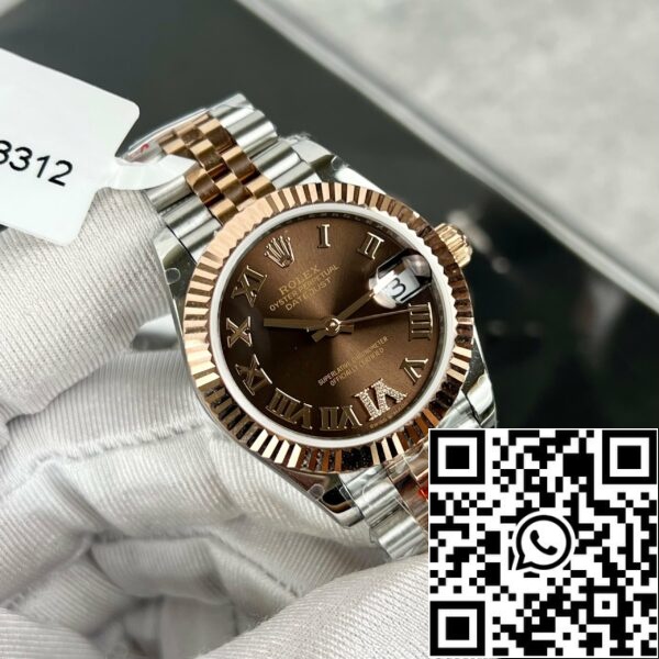 z4631827479775 195f42015e083d016744e1dd7d25e29b baaa8848 1f1c 459c 803e e35b83cb3121 Rolex Datejust 31 M278271-0004 Oystersteel coated 18k rosaguld