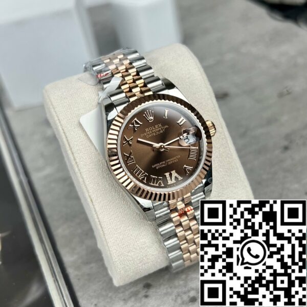 z4631827486352 c25f6cf28c839d84d05550029cdeb83b 9c468047 d6d4 4bd1 8166 871cc293f16a Rolex Datejust 31 M278271-0004 Oystersteel s prevleko iz 18k rožnatega zlata