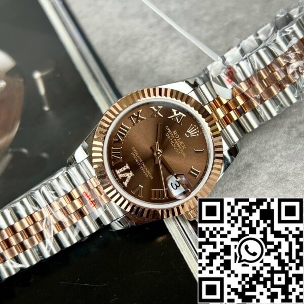 z4631827495456 3999b834efb4bb872e597f3a938b4afe 37ae429f 3e63 426e 9fee 5298b6583b11 Rolex Datejust 31 M278271-0004 Oystersteel με επικάλυψη από ροζ χρυσό 18 καρατίων