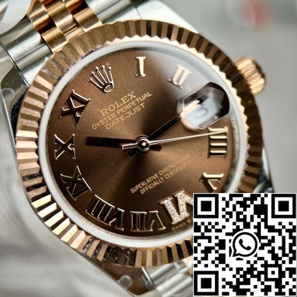 z4631827498304 e63ded337bce328bdd60fbaf04605208 6a88a5a4 68a5 416e aa16 881837918c8d Rolex Datejust 31 M278271-0004 Oystersteel coated 18k rosaguld