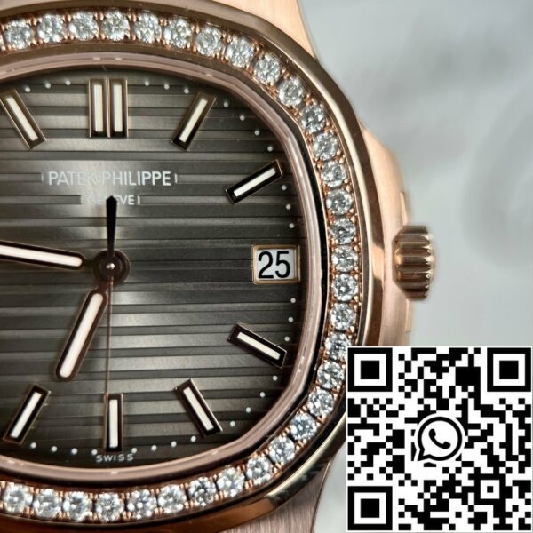 z4631960884826 26a338be072f6a29c88127b6b1a41e Patek Philippe Nautilus 5711/1R-001 -Wrapped 18k Rose Gold and diamond from 3K factory