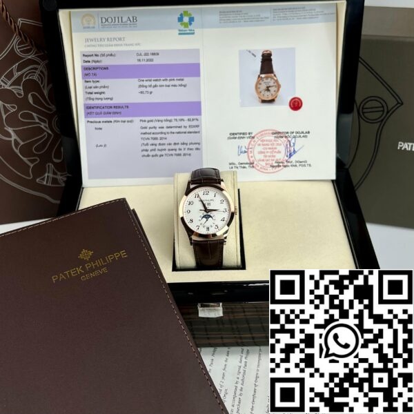 z4633276547478 74e0d902d800221a282a9dbf42a29c33 Patek Philippe Complications Calendario Anual 38.5mm Oro Rosa 5396R-012 oro 18k