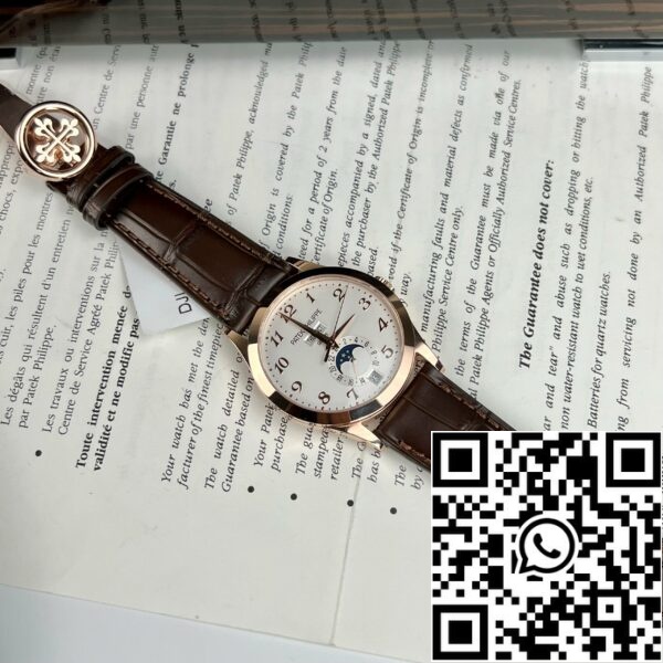 z4633276591771 413ee1ff9fd1e0554af808988a8aec5e Patek Philippe Complications Annual Calendar 38.5mm Rose Gold 5396R-012 золото 18k