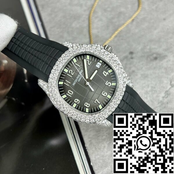 z4634297079655 dbb3d294426cc70f17906398ae81e953 Patek Philippe Aquanaut 5167A-001 1:1 Най-добро издание 3K Фабрика за поръчка Mossanite