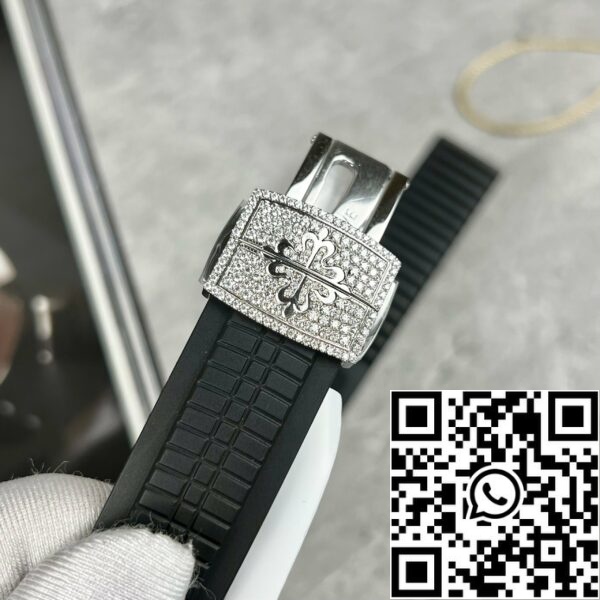 z4634297168845 4edc1db542ef22d9b2610423426a447f 1 Patek Philippe Aquanaut 5167A-001 1:1 Най-добро издание 3K Фабрика за поръчка Mossanite