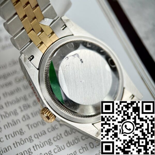 z4635555912074 5e865c99d742016df74e58fd0997bc27 7de2d351 25a1 417e 80e7 cc6a09f5d51a Rolex Datejust 36mm Diamonds 126283RBR 18k yellow gold and moissanite