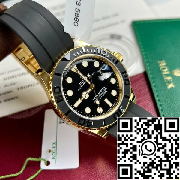 z4637784826382 cd569189a52a1a05dcfe21fc04e8be0f 95d51e59 c365 4fa0 99e7 40adc8b021e2 Rolex Yacht-Master 42 Rose Gold Miesten kello 126655 18k keltainen kulta päällystetty