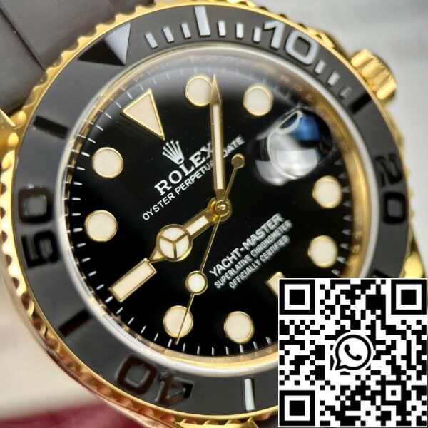 z4637784837997 7e636ac527fa28c9c93612d7f7ef7cb4 9d898b6a 6fc8 4448 8858 a597c1ba3cd9 Relógio Rolex Yacht-Master 42 Rose Gold para homem 126655 revestido a ouro amarelo de 18k