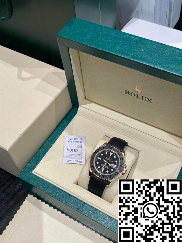 z4637792113245 a8633c70485908055e9ca0b925c60576 999430c8 4a1e 42f7 89be eeb91f4ef966 Rolex Yacht-Master 40 Rose Gold Moška ura 126655-0002 18k rose gold prevlečena GM