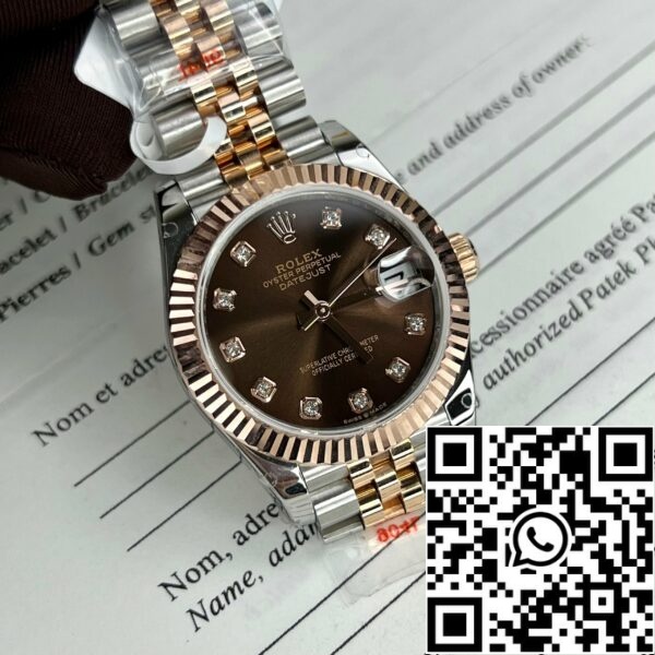 z4645737530810 6f7af12f7930bdf5ab36660cf01b2f12 bb7a1c30 6bfe 460b b961 de7639790f2f Rolex Lady Datejust 279171 31mm Chocolate Zifferblatt und Diamant