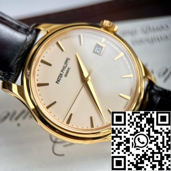 z4646361271822 f07e30ae04f51b225e63f8b7f54fa4d3 Patek Philippe Calatrava 5227J-001 с покритие от 18k жълто злато 3K Фабрика