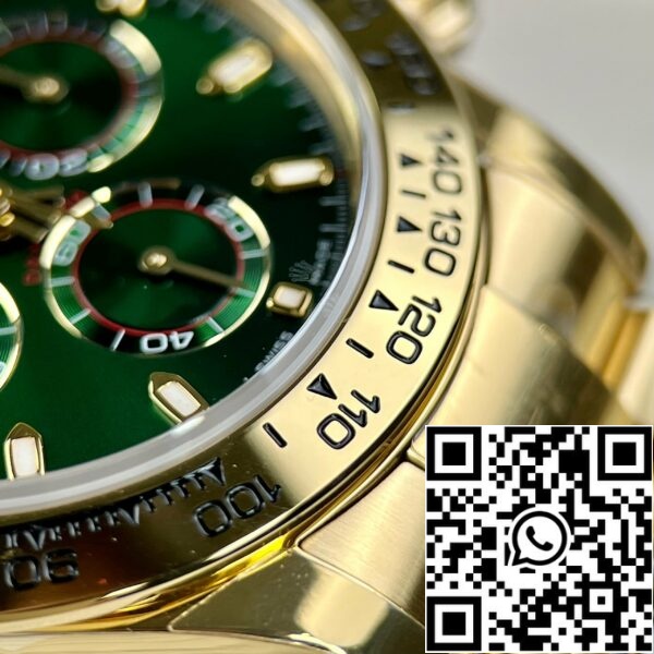 z4646362122223 2c22521e5819933ffc4c7e4678d061d5 c43cc0d8 67ee 47cc a389 ccec5a6a22fd Rolex Rumeno zlato Cosmograph Daytona 40 Watch zelena arabski Dial 116508 prevlečen 18k rumeno zlato