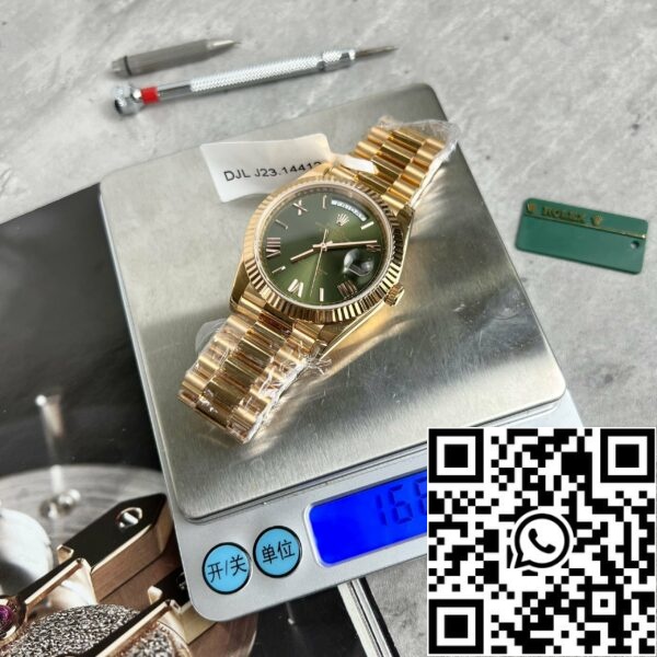 z4661310292115 a54170b6631c18f42fe05c492a5e9d42 654abaed 5c7a 4f23 b503 548d3b0379a1 Rolex Day-Date 40 228235 1:1 best edition from GM factory counterweight version v2