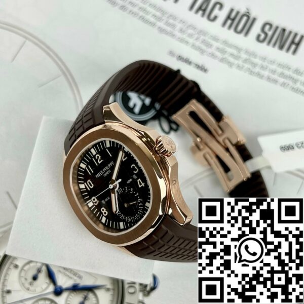 z4663736840998 df04a30621a38110a82fa5f95347f15d Patek Philippe 5164R-001 Aquanaut 40.8mm 18k Rose gold filled from ZF Factory