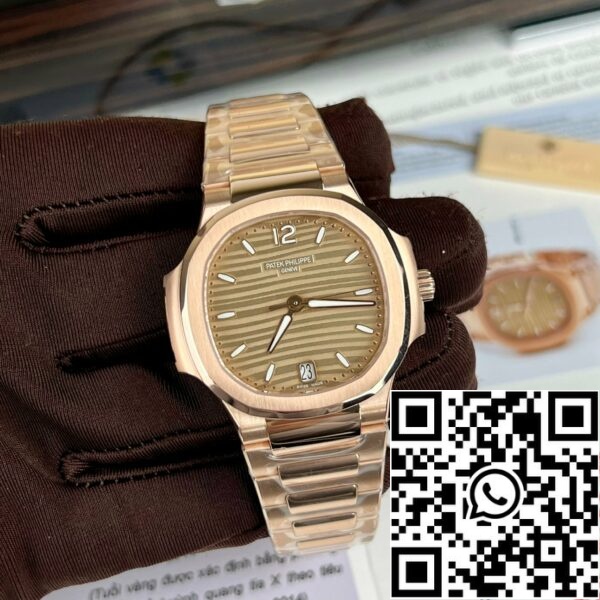 z4663737279751 ed32a617164d5f4791e4ff3f83ff7633 Patek Philippe Nautilus 7118/1R-010 18k злато с пълнеж от фабрика 3K