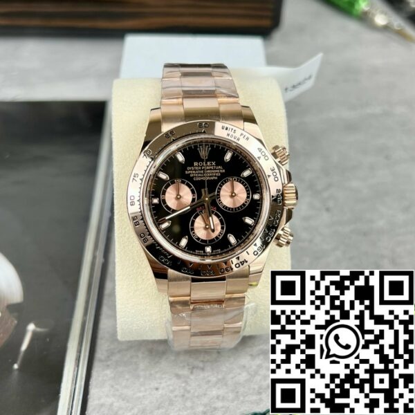 z4664203967698 c7aad59639608ded80e1352153a7dab0 a3795f47 a7d0 4bcd a9b7 df215b1ce26f Rolex Cosmograph Daytona M116505-0008 Or rempli Everose 18 carats