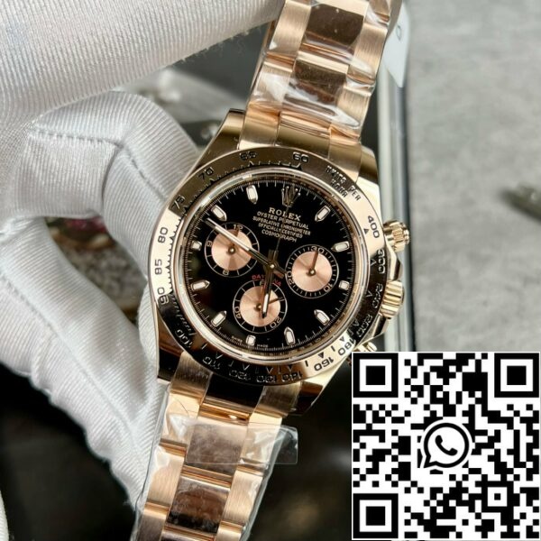 z4664203972668 ed3588905192e83d7b0110bbd03d30c2 c77309fc 90af 424b 8b86 5ad357f3b38b Rolex Cosmograph Daytona M116505-0008 18k Everose kultaa täynnä