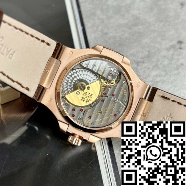 z4665883753309 4481ff4d23b151a840a876ab6f53c464 Patek Philippe Nautilus 5712 oro rosa 18k con quadrante grigio di PPF