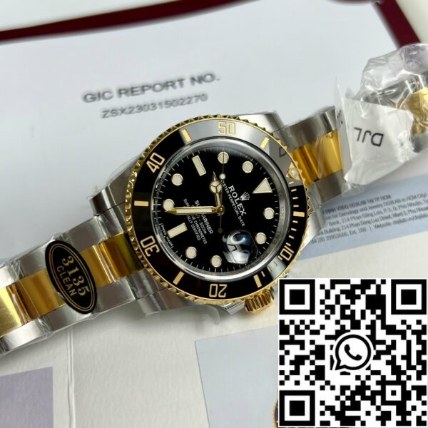 z4665890821322 b0c40f86a5de8f4ce4e3bf12157626a9 22a6a912 8b91 49c6 853d 815559ec3ef2 Rolex Submariner 116613-LN-97203 40mm 3135 movimiento Clean Factory 18k gold filled