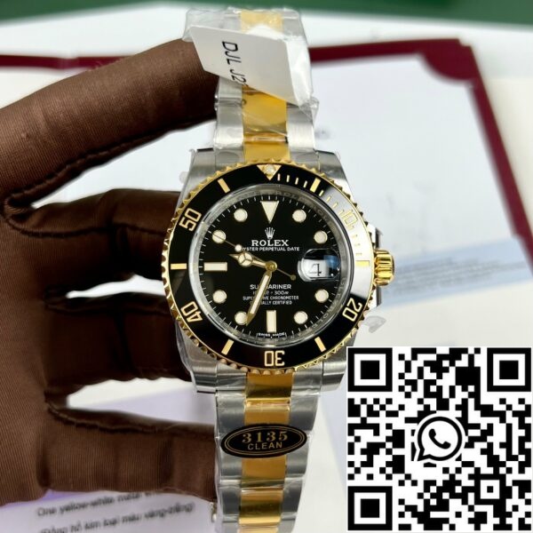 z4665890828350 fec626e80f04d0c28c0614ffa1f01c5c 9b4d6ed1 2b9d 4d03 9f41 5aab2074b5f6 Rolex Submariner 116613-LN-97203 40mm 3135 механизм Чистый завод 18k золото заполнено