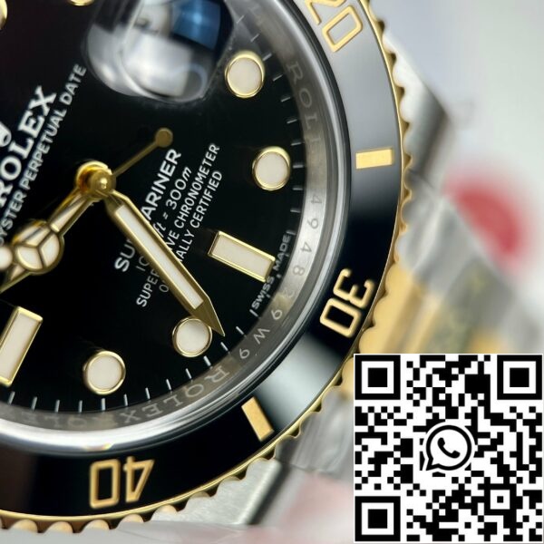 z4665890846824 ac57df26df33b81c5ec6a81773f9e3b5 de377c75 238f 4641 9060 c1a8ed960242 Rolex Submariner 116613-LN-97203 40mm 3135 movimento Clean Factory ouro 18k preenchido