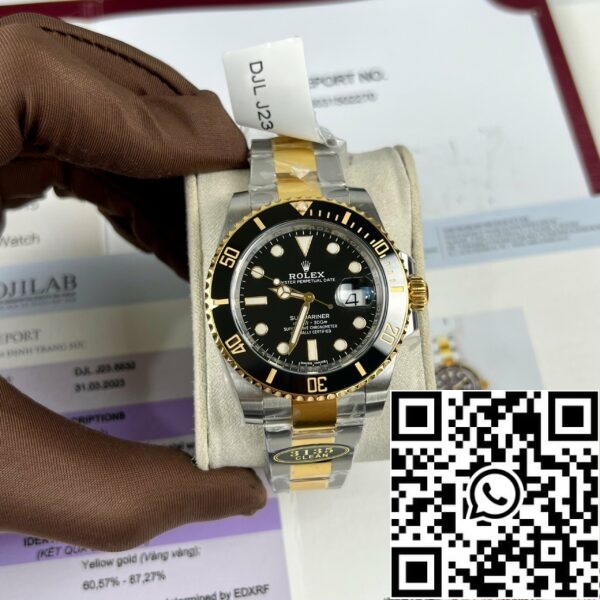 z4665890869646 a2bcd8ce05f1a16910602eff73537df1 da823d84 00a1 4f7f a001 7ab019a283bd Rolex Submariner 116613-LN-97203 40mm 3135 механизм Чистый завод 18k золото заполнено