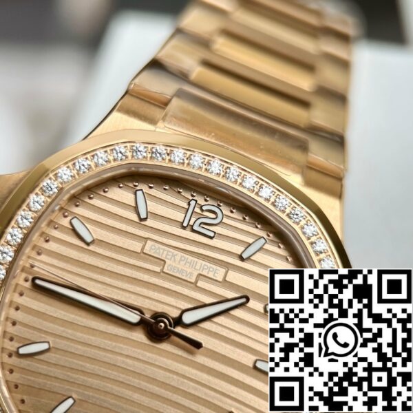 z4665909948128 94b2c5350ef3104c7faff7dc3a23f19b Patek Philippe Nautilus 7118/1R-010 18k guldfylld från 3k-fabriken med gul urtavla