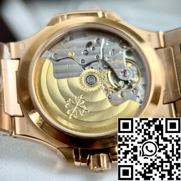 z4665909964572 46fb1bda1be187383600f358a82fa32a Patek Philippe Nautilus 7118/1R-010 18k guldfylld från 3k-fabriken med gul urtavla