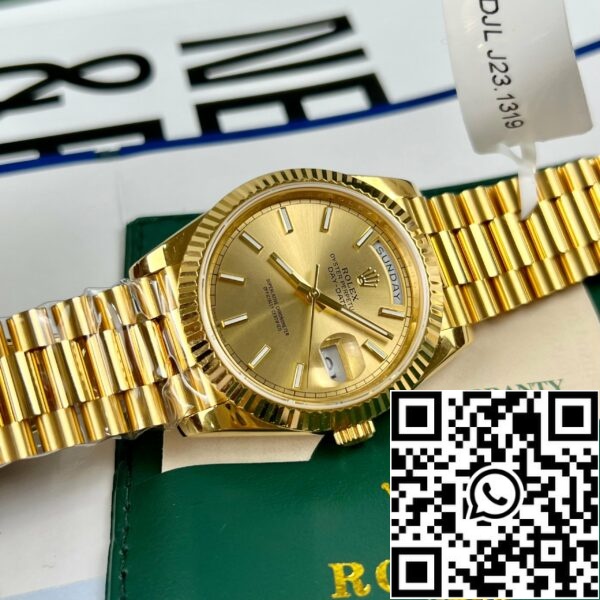 z4688016279637 030bac7dda7814d6d4d44ed1ed7d0de9 1 a92638f9 8e61 4c3f 8cdd d6be379bd911 Rolex Day-Date 40mm 228238-0003 acoperit cu aur galben de 18k Best 1:1 Edition 130 gram