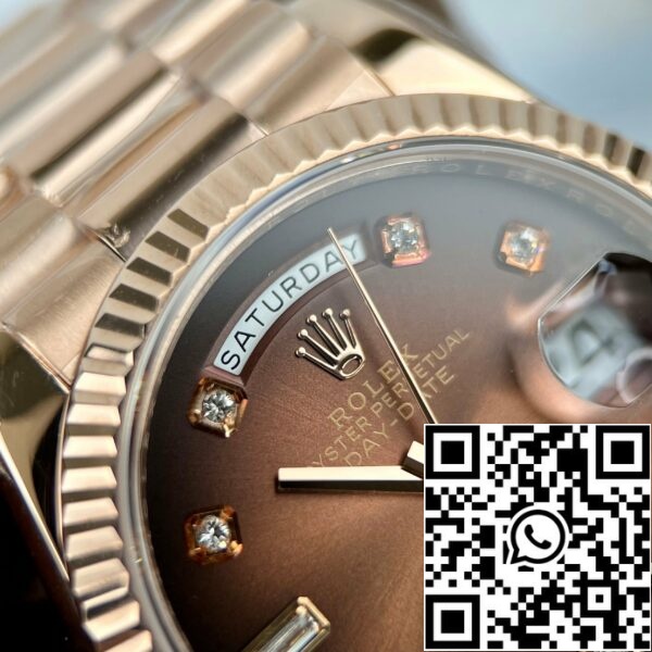 z4688016372077 5935b2a7ba127fa70d7536abc729d473 0d9aa61b 5ba2 480f bfe6 767299c6cd67 Rolex Day-Date 36 128235-0037 36mm 18k ροζ χρυσό με επικάλυψη