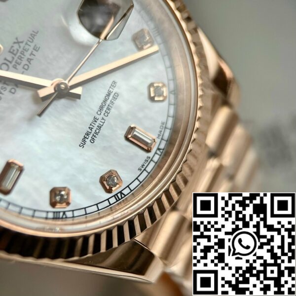 z4688016478008 5fcc9d77a859cc95b1c349234a3f43f9 a02283d9 7aaf 4c5f 8c74 d4c968633e4a Rolex Day-Date 36mm M128235-0029 Best 1:1 Edition με επικάλυψη από ροζ χρυσό 18 καρατίων 130 γραμμάρια