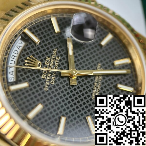 z4688016602526 8fb89f2a085420235e78192fdfafab70 02dcb7ef 18c5 42e9 915a c20924e4e5a7 Rolex Day-Date 40 Gold 228238-0007 Best 1:1 Edition belagd 18k gulguld 130 gram