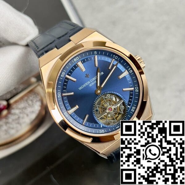 z4688017835330 fb7ff31f525dd6a55db0b57ab9f9974d Vacheron Constantin Overseas Tourbillon 6000V/110R-B733 1:1 Best Edition BBR Factory Blue Strap