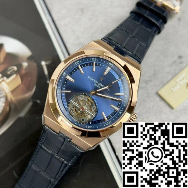 z4688017839311 a8a432264692fe5482a4bd4af1187e95 Vacheron Constantin Overseas Tourbillon 6000V/110R-B733 1:1 Best Edition BBR Factory Blue Strap