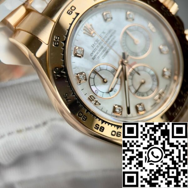 z4688018254340 fdf71ecd4dd493830c1f78eaadacab3c a216304f 2030 4f9d a73c 6c33aa10149a Rolex Daytona Cosmograph met Parelmoer wijzerplaat 40mm 116528 custom 18k goud gevuld Beste 1:1 Editie