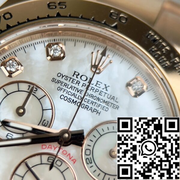 z4688018258615 18bc1459e893ccb4beef82fdeb42ff08 956580e1 e4a8 4379 9319 acd27aee410a Rolex Daytona Cosmograph met Parelmoer wijzerplaat 40mm 116528 custom 18k goud gevuld Beste 1:1 Editie